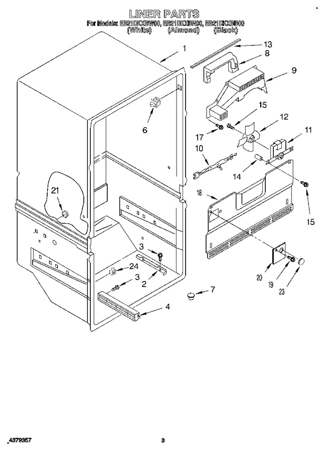 Diagram for EB21DKXBB00
