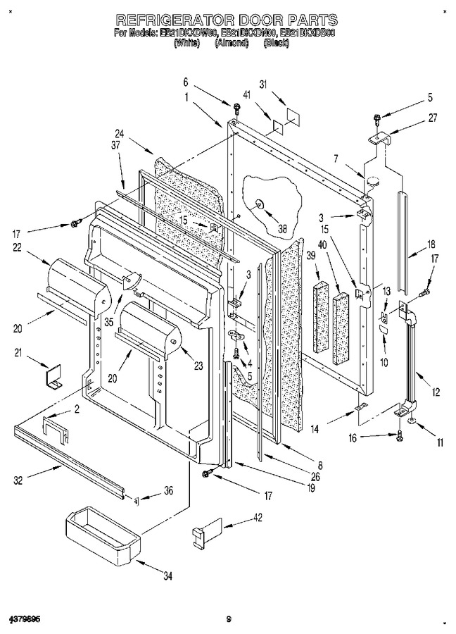Diagram for EB21DKXDW00