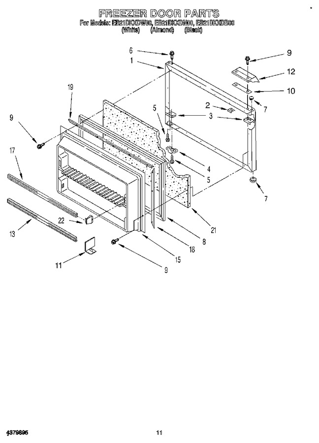 Diagram for EB21DKXDW00