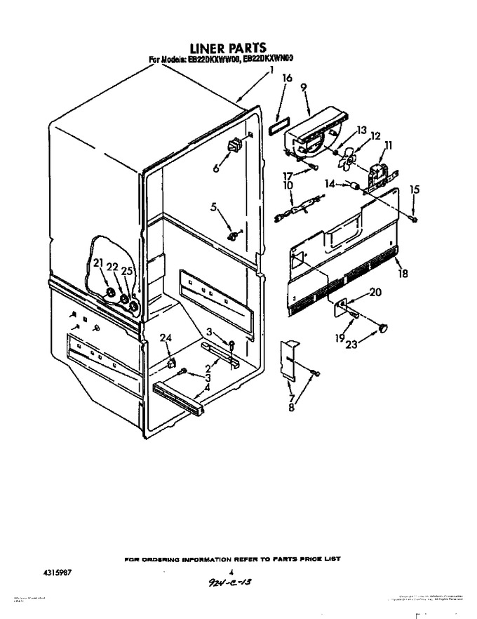 Diagram for EB22DKXWW00