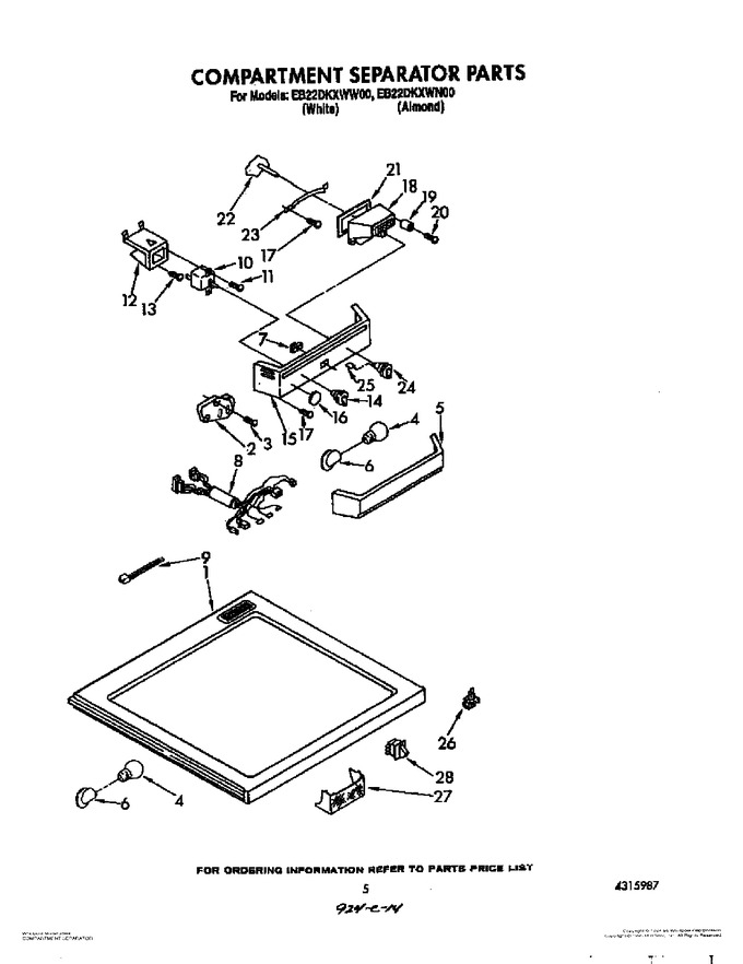 Diagram for EB22DKXWW00