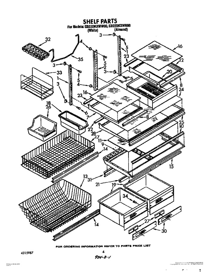 Diagram for EB22DKXWW00