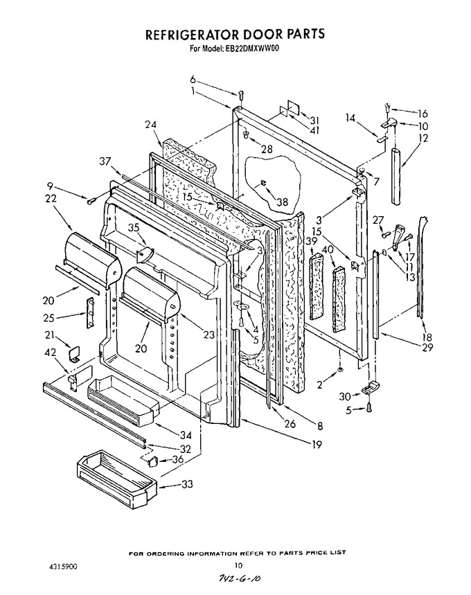 Diagram for EB22DMXWN00