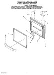 Diagram for 03 - Freezer Door Parts