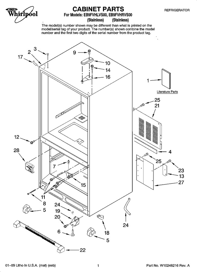 Diagram for EB9FVHLVS00