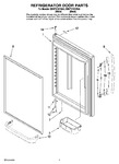 Diagram for 05 - Refrigerator Door Parts