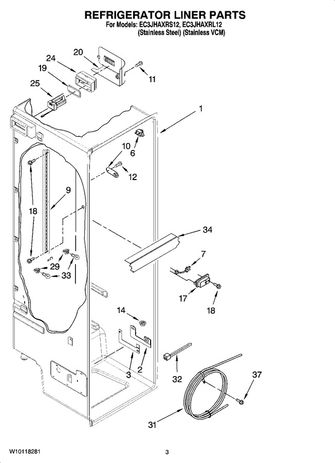 Diagram for EC3JHAXRS12