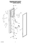 Diagram for 07 - Freezer Door Parts