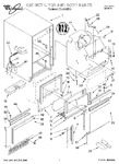 Diagram for 01 - Cabinet Liner And Door
