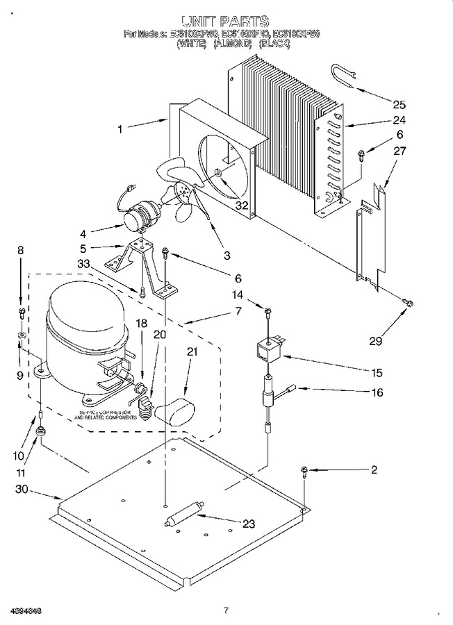 Diagram for EC5100XFW0
