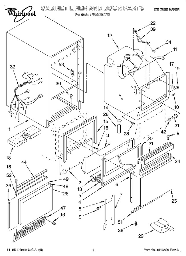 Diagram for EC510NXD0