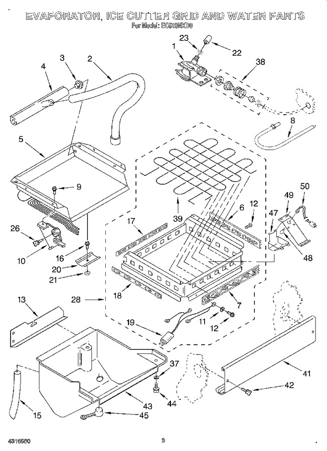 Diagram for EC510NXD0