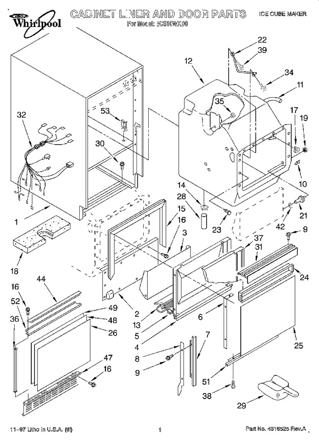 Diagram for EC510WXD0