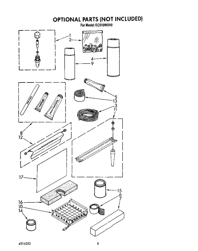 Diagram for EC510WXV0