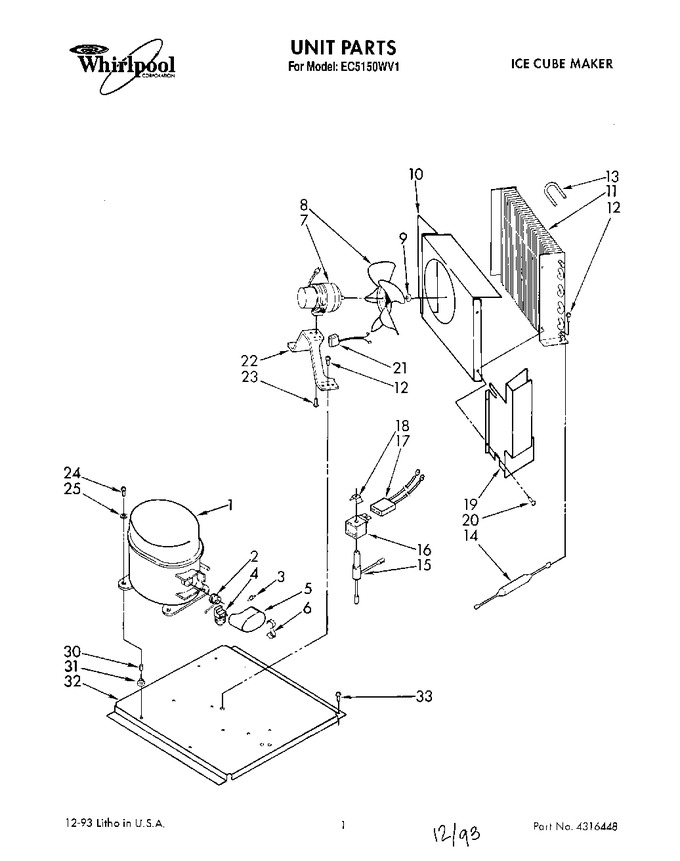 Diagram for EC5150WV1