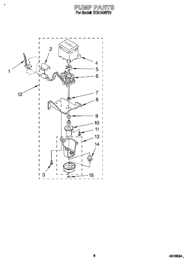 Diagram for EC5150WV2
