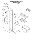 Diagram for 03 - Freezer Liner