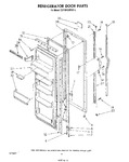 Diagram for 03 - Refrigerator Door