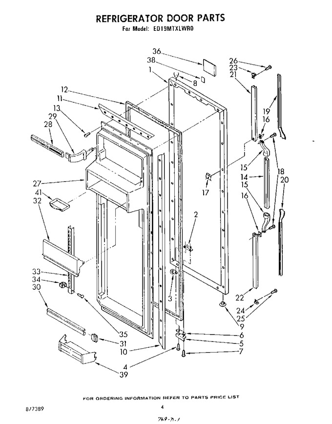 Diagram for ED19MTXLWR0