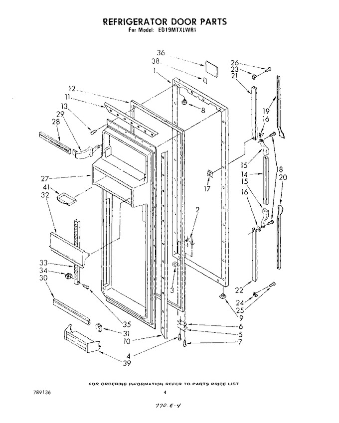 Diagram for ED19MTXLWR1