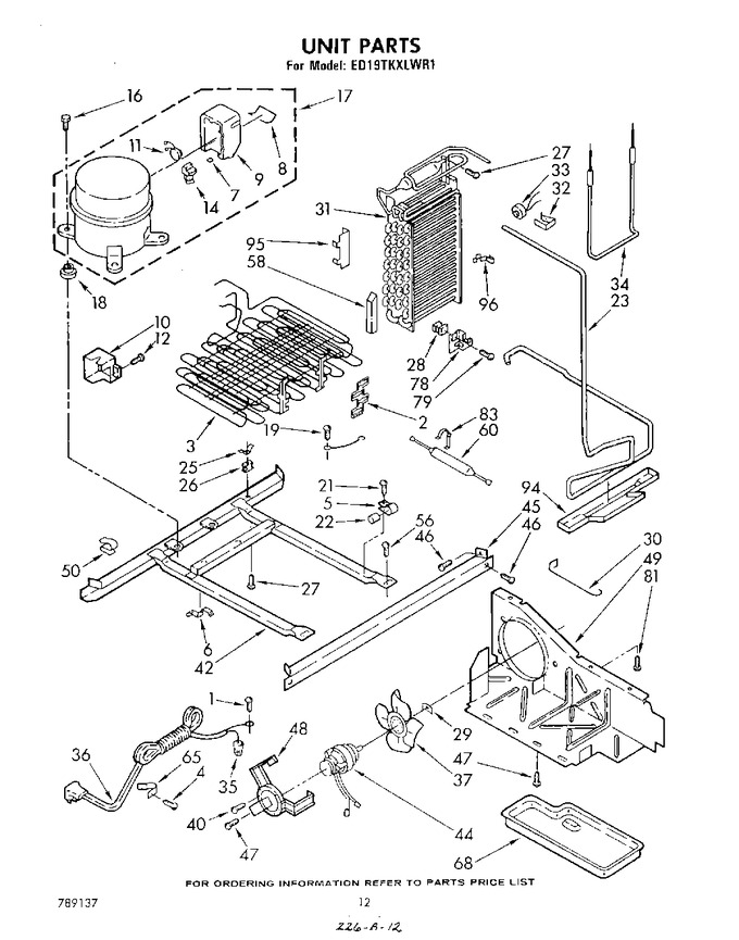 Diagram for ED19TKXLWR1