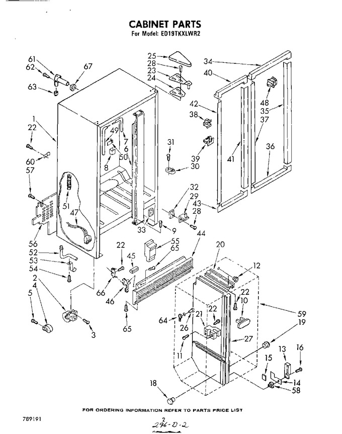 Diagram for ED19TKXLWR2