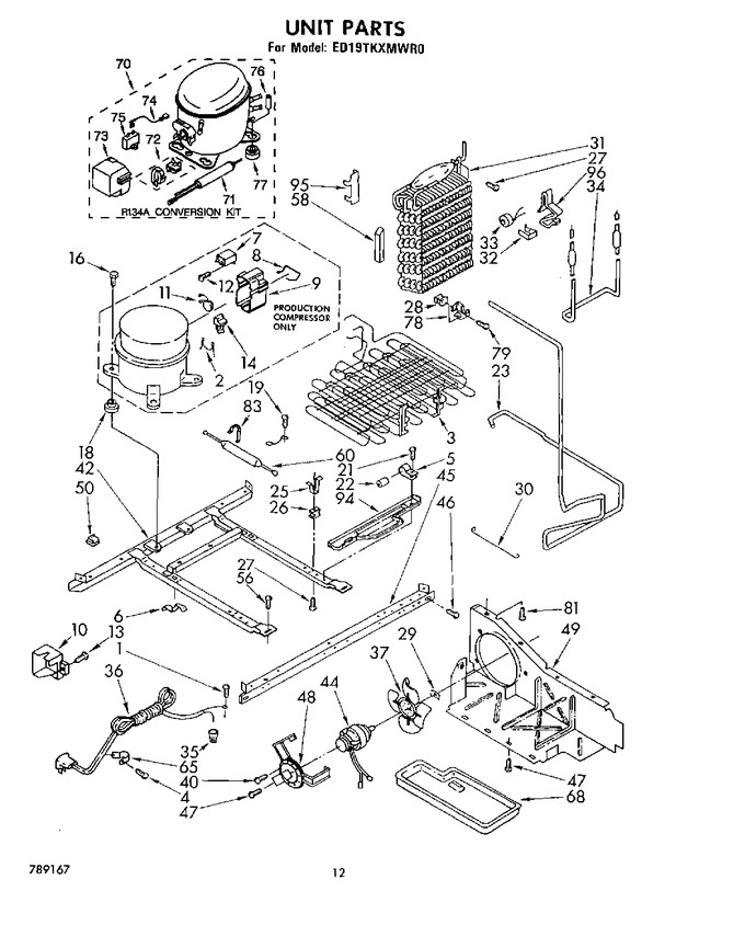 Diagram for ED19TKXMWR0