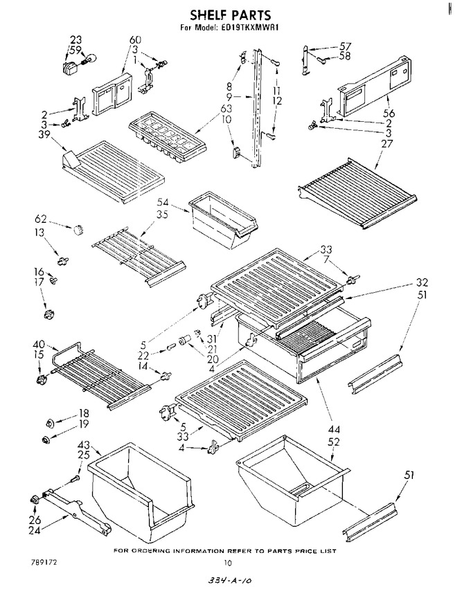 Diagram for ED19TKXMWR1