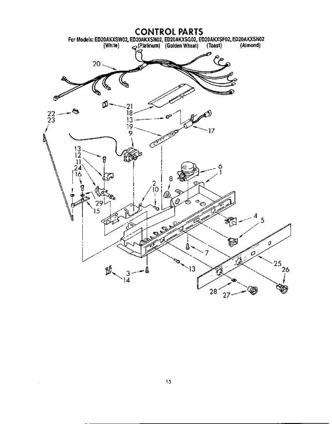 Diagram for ED20AKXSW02