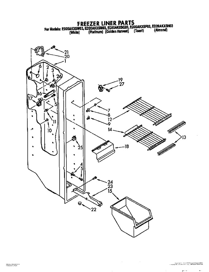 Diagram for ED20AKXSW03