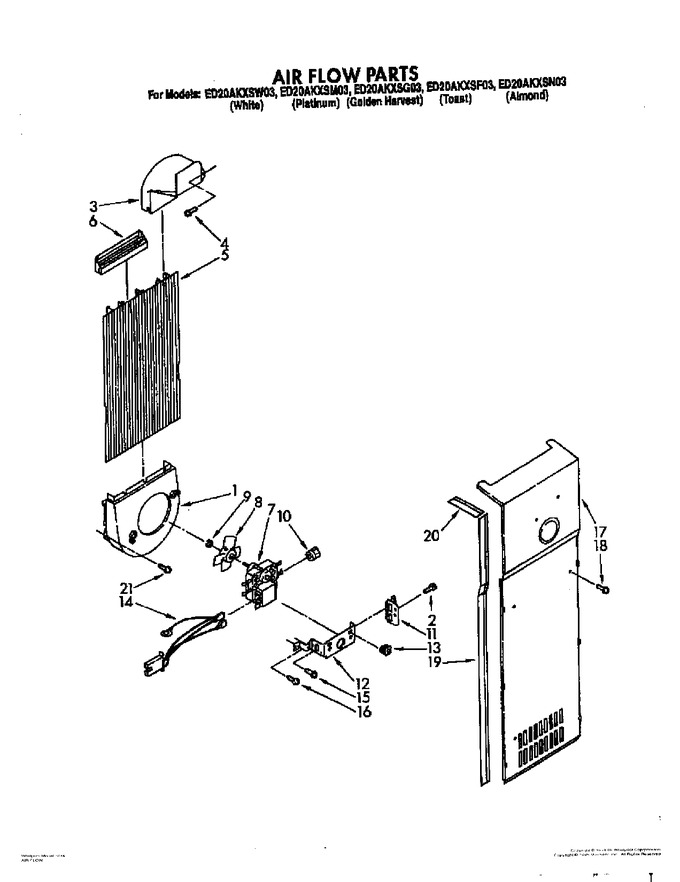Diagram for ED20AKXSW03