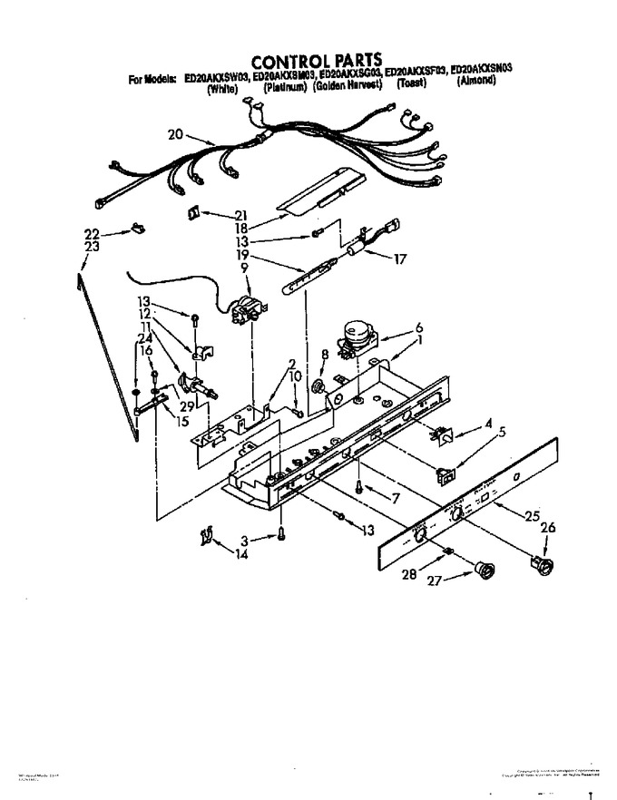 Diagram for ED20AKXSW03