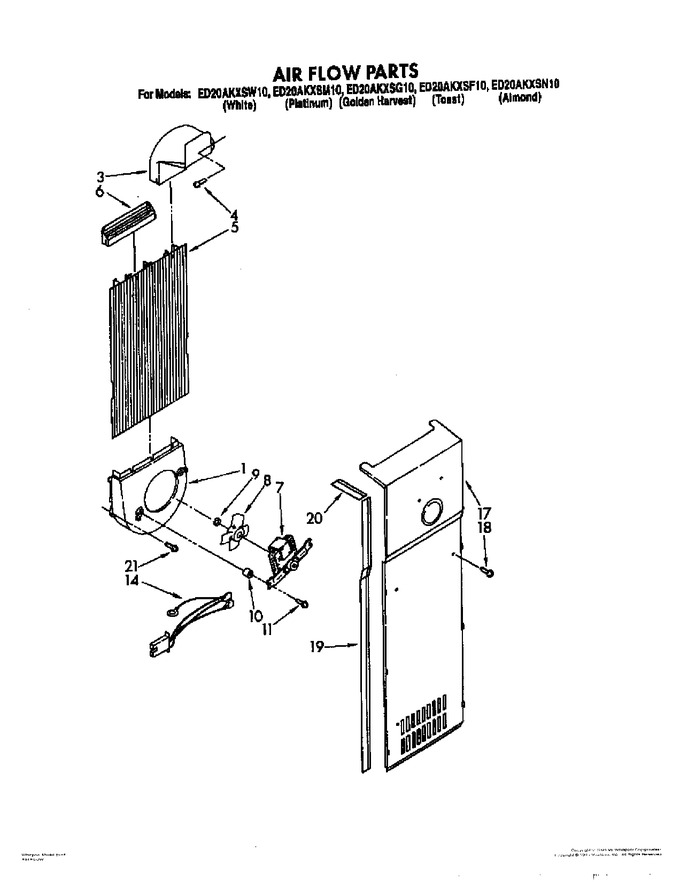 Diagram for ED20AKXSW10