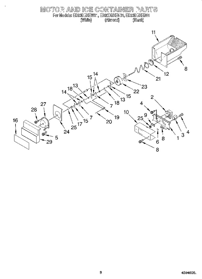 Diagram for ED20DBXEB01
