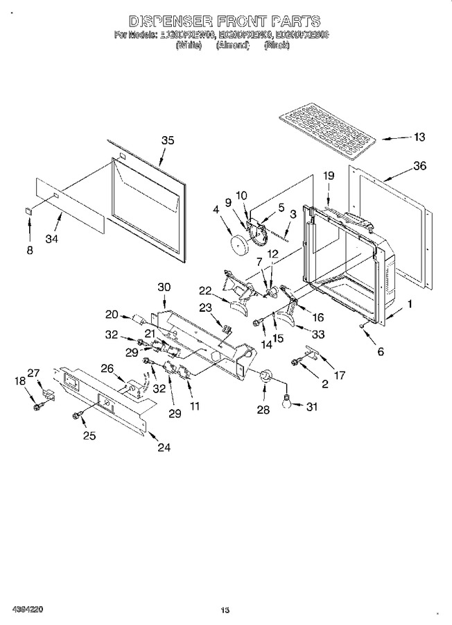 Diagram for ED20DFXEW00