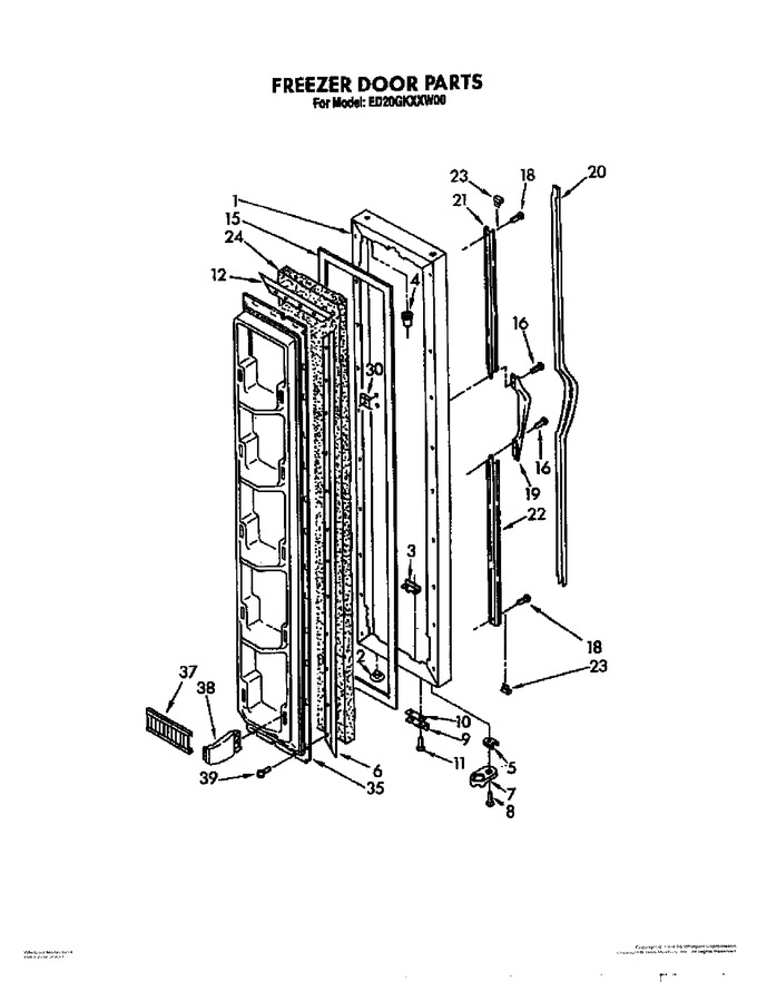 Diagram for ED20GKXXW00