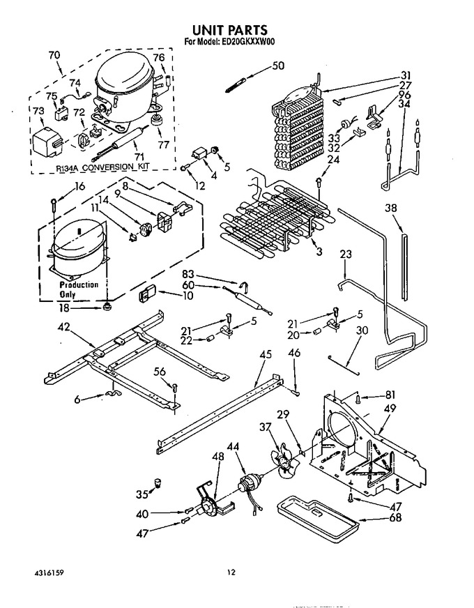 Diagram for ED20GKXXW00