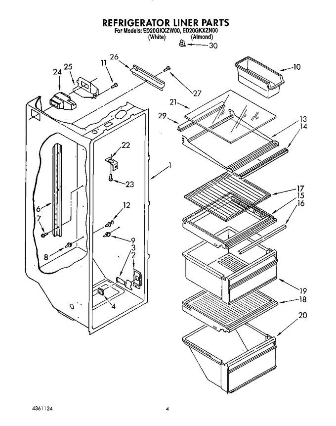 Diagram for ED20GKXZN00