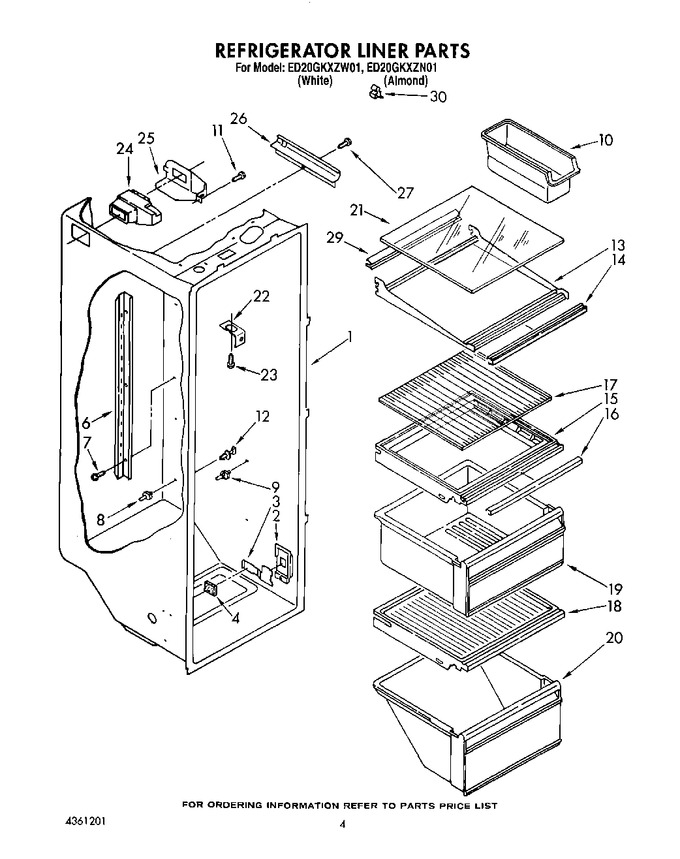 Diagram for ED20GKXZN01