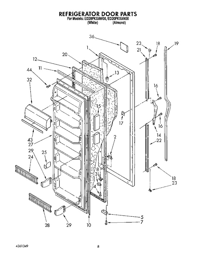 Diagram for ED20PKXAN00