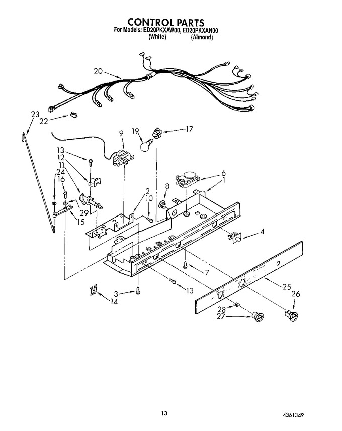 Diagram for ED20PKXAN00