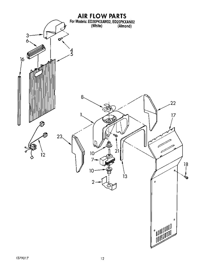 Diagram for ED20PKXAW02