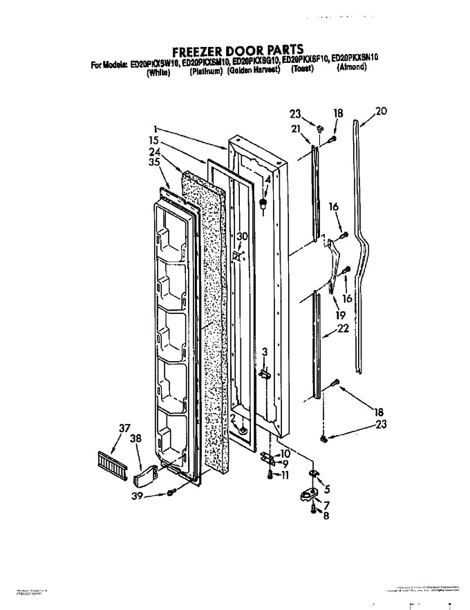 Diagram for ED20PKXSW10