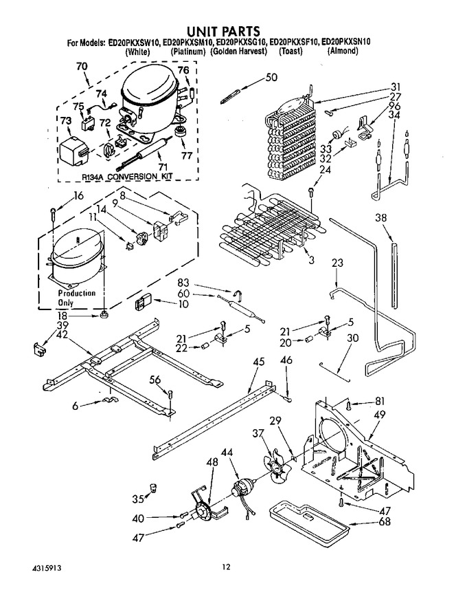 Diagram for ED20PKXSW10