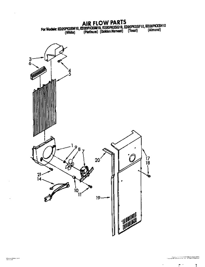 Diagram for ED20PKXSW10