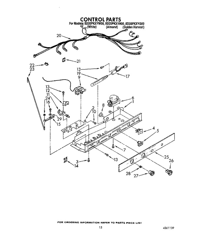 Diagram for ED20PKXYW00