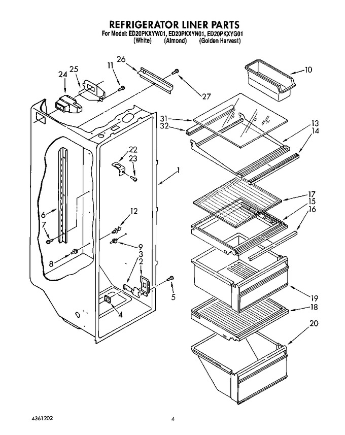 Diagram for ED20PKXYG01