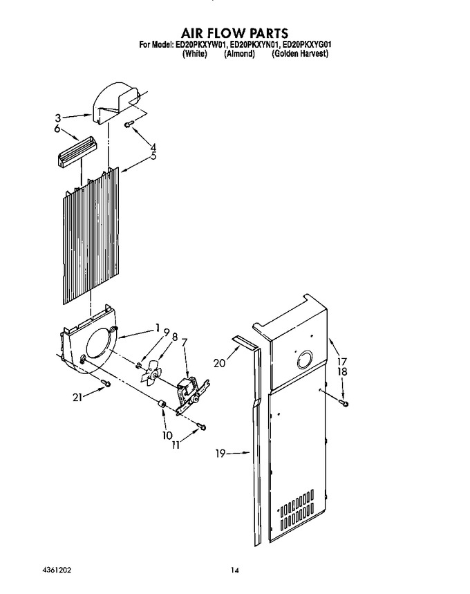 Diagram for ED20PKXYW01