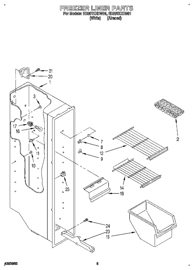 Diagram for ED20TKXDW01