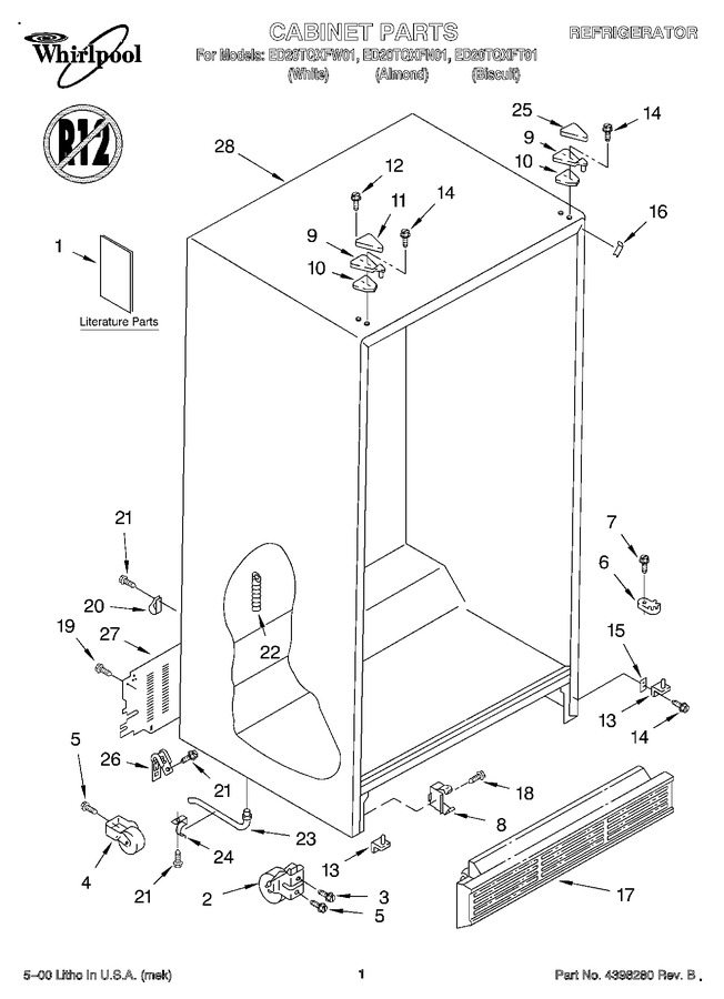Diagram for ED20TQXFW01